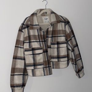 Abercrombie Plaid Coat